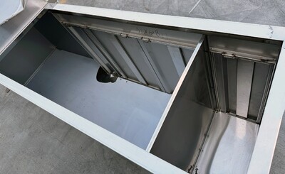 Food Vending Trailer Left 4 Door cabinet TRK6
