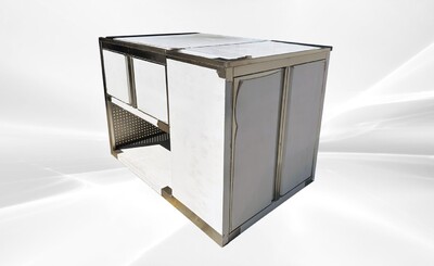 Food Vending Trailer 2-sided door opening TRLP3