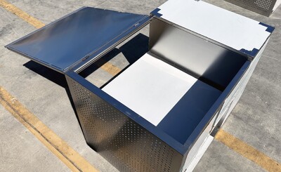 Food Vending Trailer 2-sided door opening TRLP3