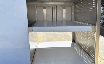 Food Vending Trailer 2-sided door opening TRLP3