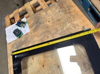 [Parts]YSD-1AE Electric Convection Oven Half Size Door Assy
