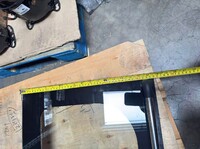 [Parts]YSD-1AE Electric Convection Oven Half Size Door Assy