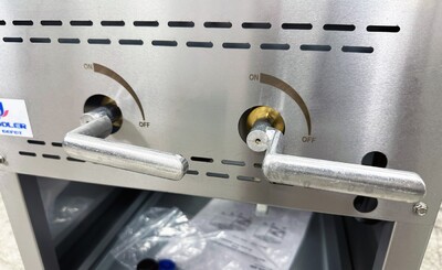 NSF Stock Pot Range 2 Burner NG 240000 BTU BH-2
