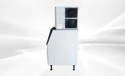NSF 700 LBS Half Square Ice Maker Machine SK-729+B445 Bin
