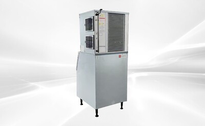 NSF 1000 LBS  Half Square Ice Maker Machine SK-1029+B445-ice bin