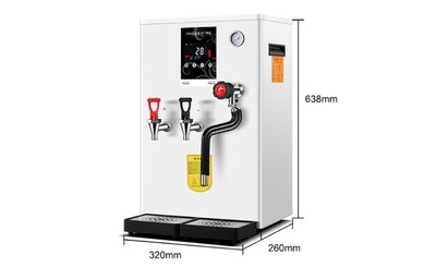 Commercial 48L Dual-Temperature Milk Frothing Machine LZ-6/15S