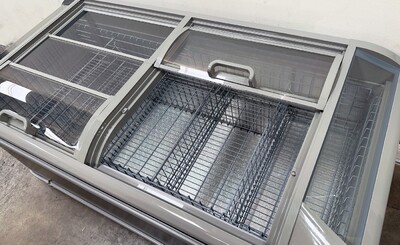 NSF 73 inches Combined Island Freezer Showcase HW18-U