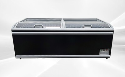 NSF 83 inches Combined Island Freezer Showcase HN21A-U