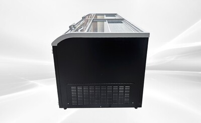 NSF 83 inches Combined Island Freezer Showcase HN21A-U