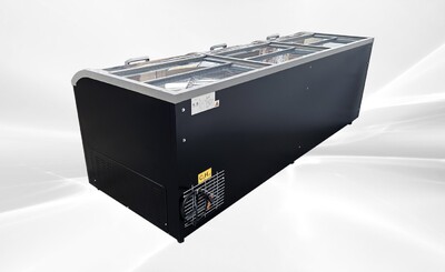 NSF 98 inches Combined Island Freezer Showcase HN25A-U