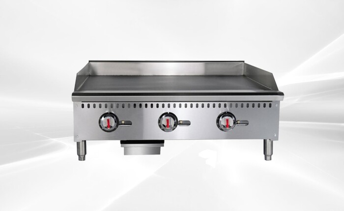 NSF 36 ins Thermostat griddle Medium NG HERG-36T