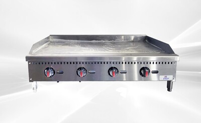 NSF 48 ins Thermostat griddle Medium NG HERG-48T