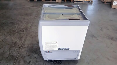 NSF 26 ins Ice Cream Glass Freezer Dipping Cabinet RI-160DC