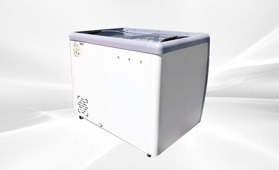 NSF 40 ins Ice Cream Glass Freezer Dipping Cabinet RI-260DC