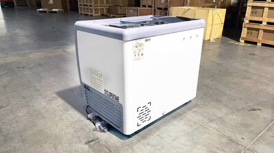 NSF 40 ins Ice Cream Glass Freezer Dipping Cabinet RI-260DC
