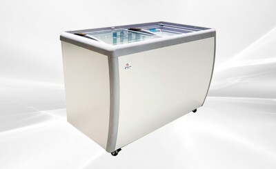 NSF 49 ins Ice Cream Glass Freezer Dipping Cabinet RI-360DC