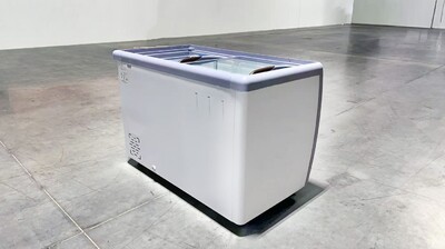 NSF 49 ins Ice Cream Glass Freezer Dipping Cabinet RI-360DC