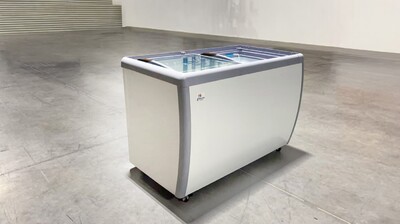 NSF 49 ins Ice Cream Glass Freezer Dipping Cabinet RI-360DC
