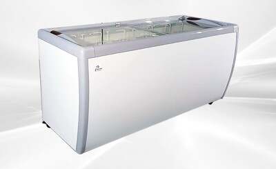 NSF 71 ins Ice Cream Glass Freezer Dipping Cabinet RI-560DC