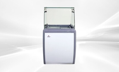 NSF 26 ins Dipping Cabinet RI-160DC With Flat Glass Sneeze Guard