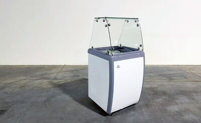 NSF 26 ins Dipping Cabinet RI-160DC With Flat Glass Sneeze Guard