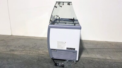NSF 40 ins Dipping Cabinet RI-260DC With Flat Glass Sneeze Guard