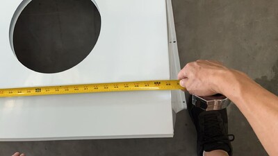 [Parts] SD1.9L3 Glass Door Freezer Evaporator Cover
