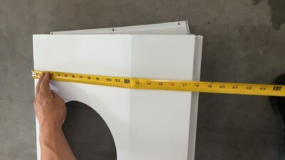 [Parts] SD1.9L3 Glass Door Freezer Evaporator Cover