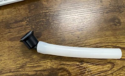 [Parts] D55R Drainage tie Plastic Hardware Water Pipe Elbow