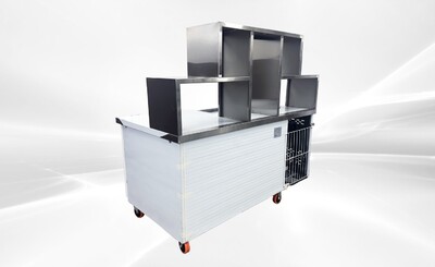 60 ins Bar Bubble Tea WorkStation Refrigerator KMX-1599