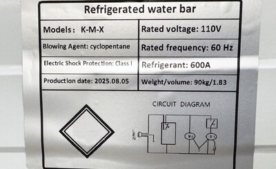 60 ins Bar Bubble Tea WorkStation Refrigerator KMX-1599