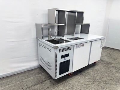 60 ins Bar Bubble Tea WorkStation Refrigerator KMX-1599