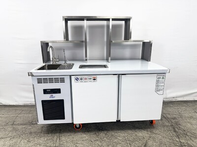 60 ins Bar Bubble Tea WorkStation Refrigerator KMX-1599