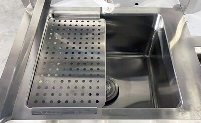NSF 60 in Bar Bubble Tea WorkStation Hot Cold Water HT-M-1500