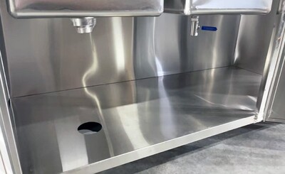 NSF 60 in Bar Bubble Tea WorkStation Hot Cold Water HT-M-1500