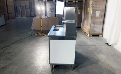 NSF 60 in Bar Bubble Tea WorkStation Hot Cold Water HT-M-1500