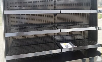 NSF 59 ins open air display case refrigerator CF-1520