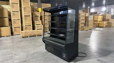 NSF 59 ins open air display case refrigerator CF-1520