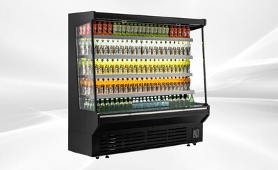 NSF 76 ins open air display case refrigerator 220v CF-1940