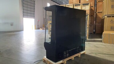 NSF 76 ins open air display case refrigerator 220v CF-1940