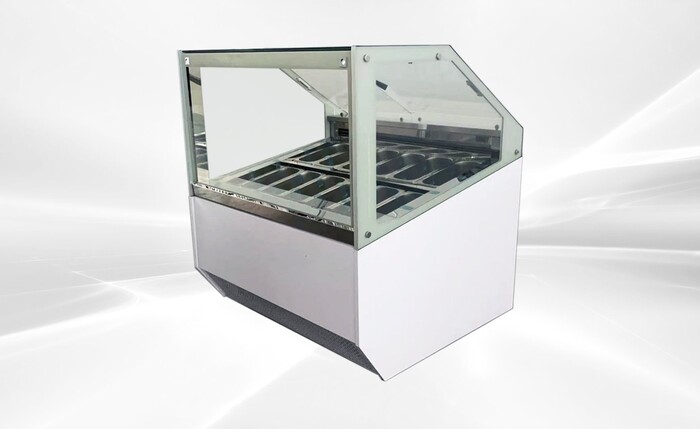 NSF Gelato Dipping Cabinet 47 Inches 12 pan DW-12
