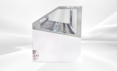 NSF Gelato Dipping Cabinet 67 Inches 18 pan DW-18
