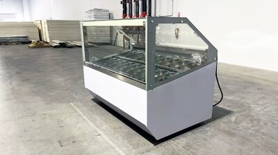 NSF Gelato Dipping Cabinet 67 Inches 18 pan DW-18
