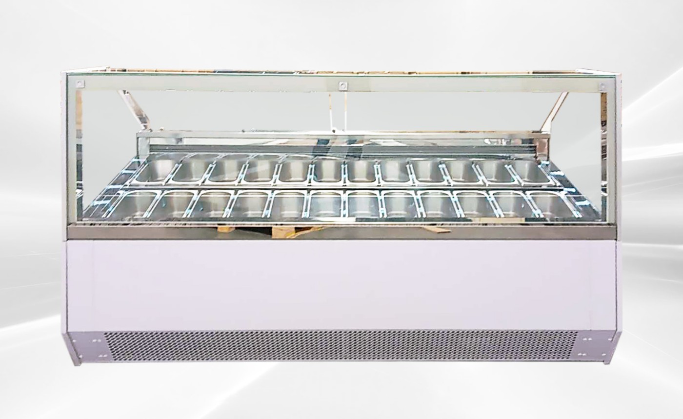 NSF Gelato Dipping Cabinet 88 Inches 24 pan DW-24
