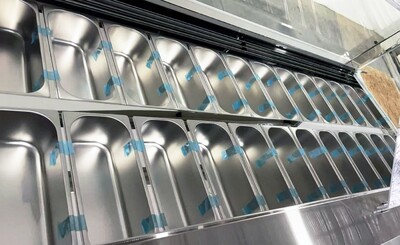 NSF Gelato Dipping Cabinet 88 Inches 24 pan DW-24