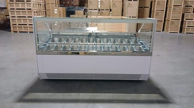 NSF Gelato Dipping Cabinet 88 Inches 24 pan DW-24