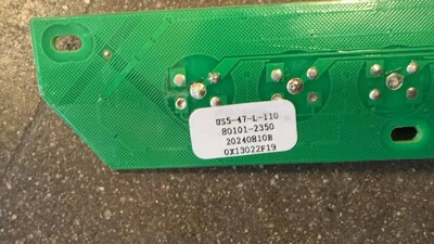 [Parts]USF-328DD Wine Cooler Refrigerator Display Panel US5-47-L