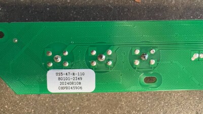 [Parts]USF-328DD Wine Cooler Refrigerator Display Panel US5-47-R