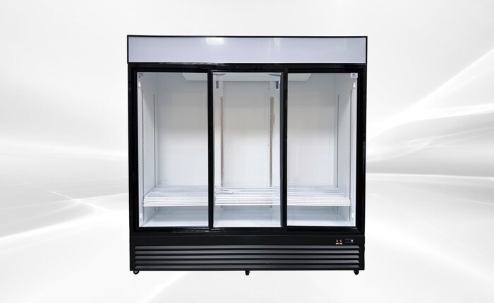 NSF 78 ins Three Sliding Door Upright Cooler GSC-72