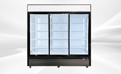 NSF 78 ins Three Sliding Door Upright Cooler GSC-72